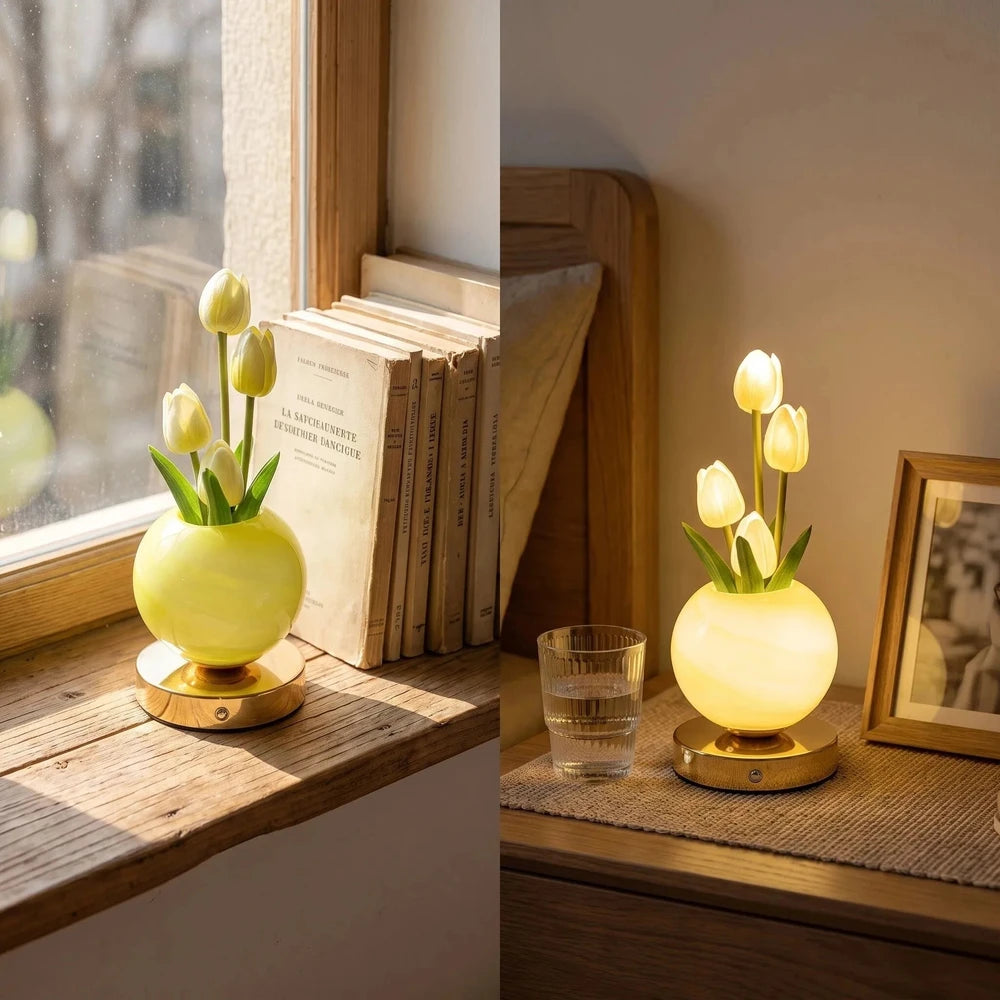 TulipGlow™ Lamp 🌷✨