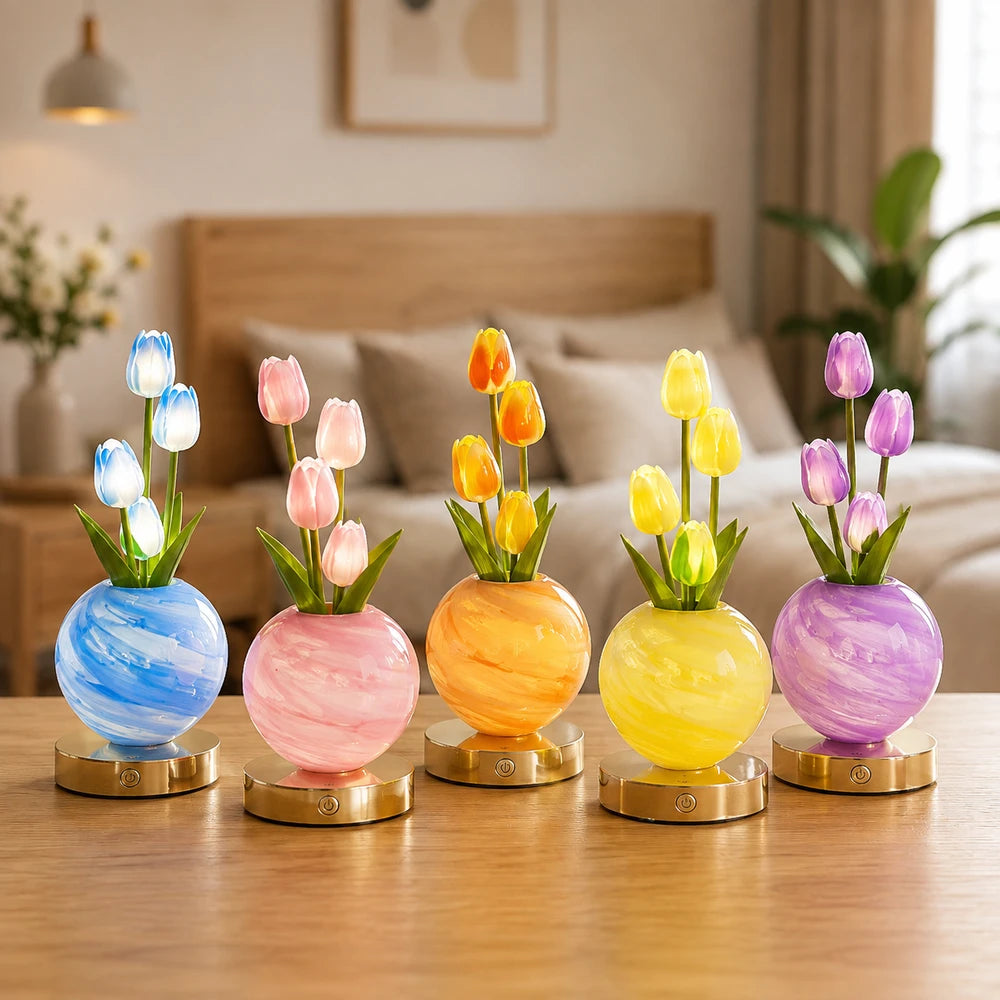 TulipGlow™ Lamp 🌷✨
