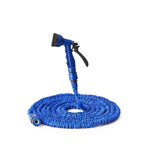 Mesh Expandable Garden Hose with 7-Pattern Spray Gun