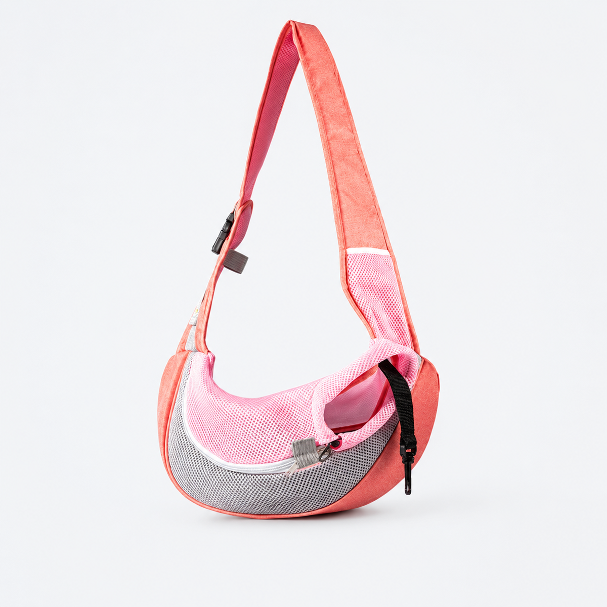 Pet Mesh Carrier Bag with Adjustable Strap
