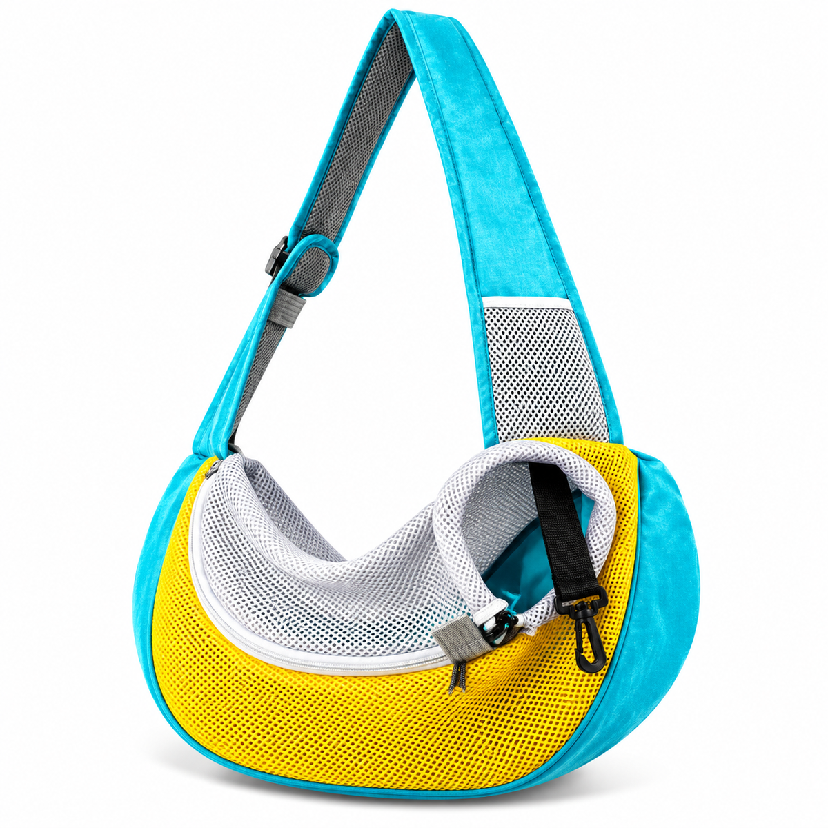 Pet Mesh Carrier Bag with Adjustable Strap