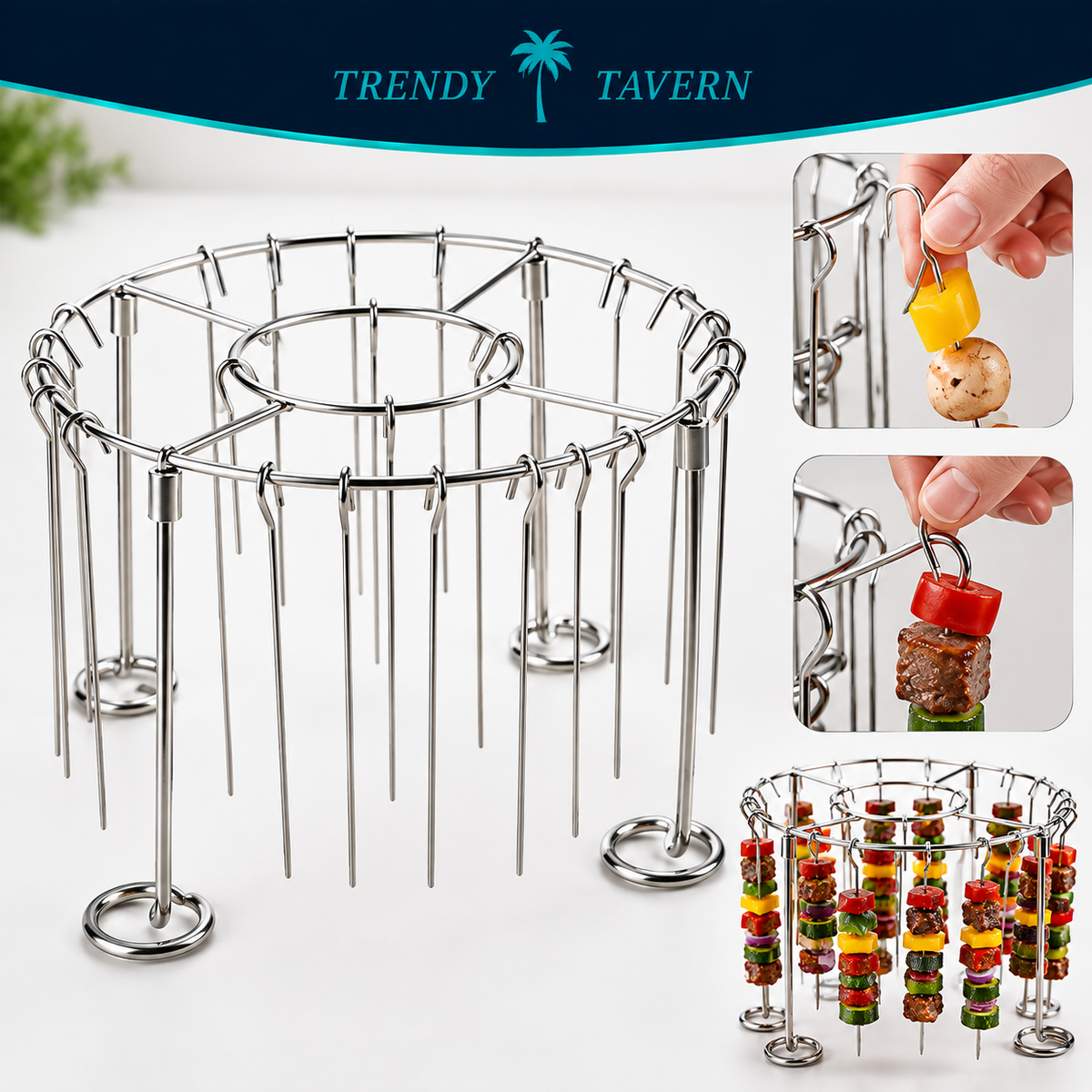 Air Fryer Skewer Tower